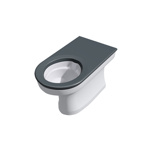 CWC-256 Anti-Ligature Extended Disabled Back-to-Wall WC Pan Range